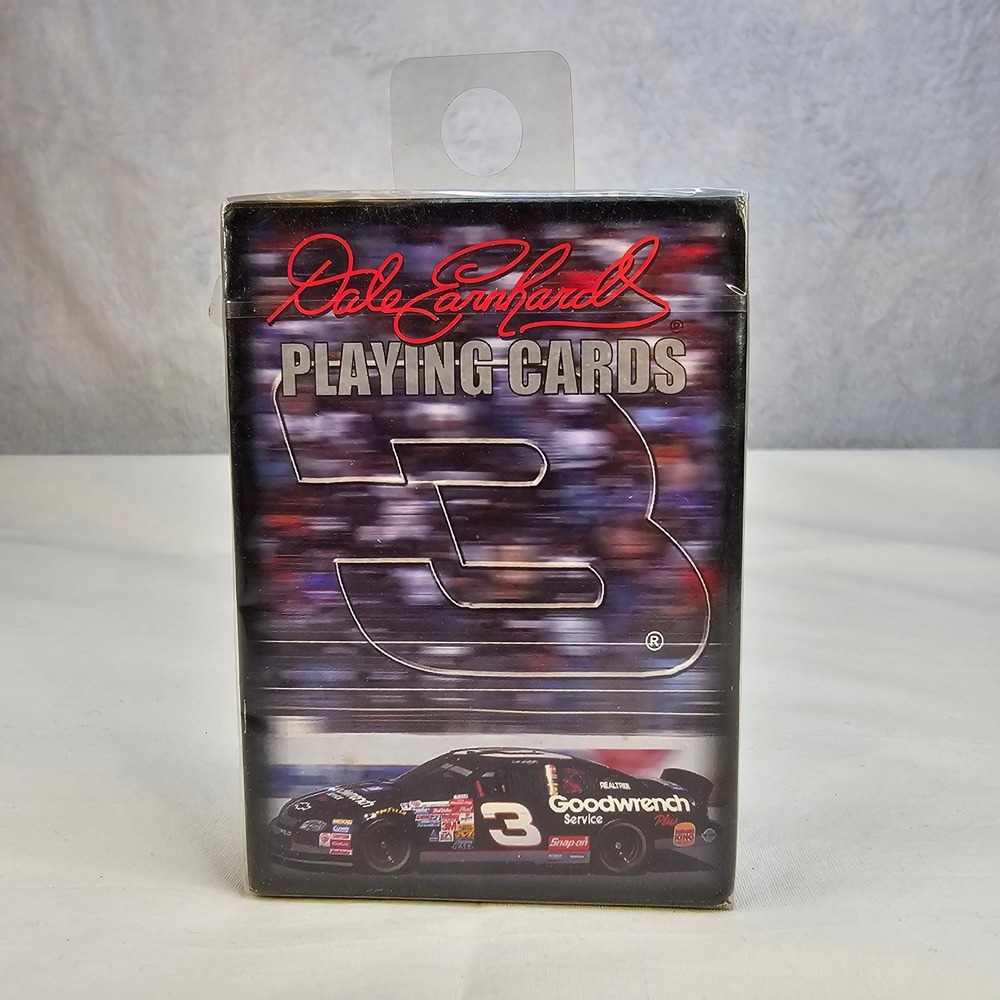 Vintage Dale Earnhardt #3 NASCAR 2000 Playing Cards New & Sealed